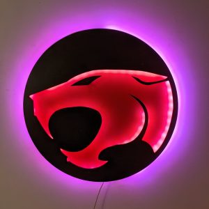 Thundercats Logo LED Wall Art