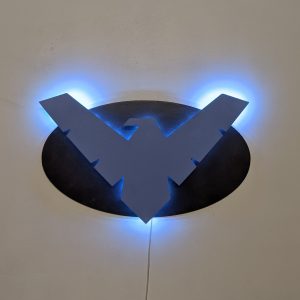 Nightwing LED Wall Art