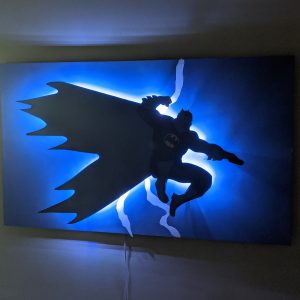 Dark Knight Returns LED Wall Art