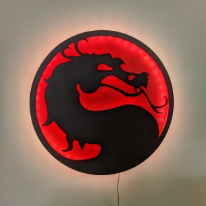 Mortal Kombat LED Wall Art