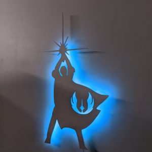 Luke Skywalker LED Wall Art