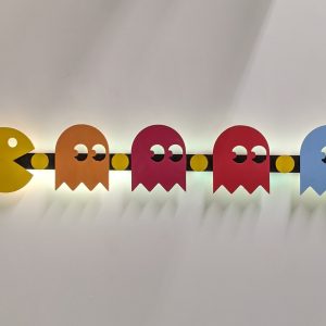 Pac-Man LED Wall Art