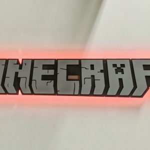 Minecraft LED Wall Art