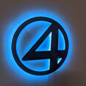Fantastic Four LED Wall Art