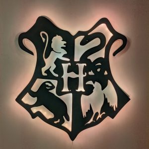 Harry Potter Logo LED Wall Art