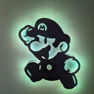 Super Mario LED Wall Art