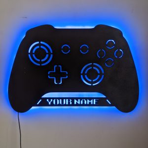 Custom X-Box Controller LED Wall Art